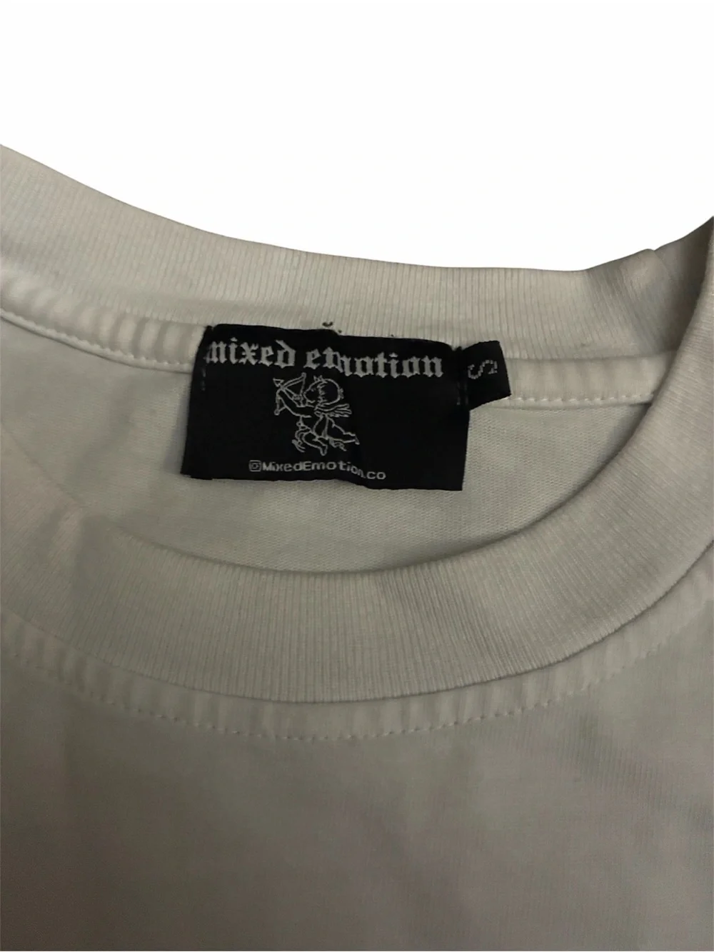 Cream Graphic 'EMOTION' Short-Sleeve Men's T-Shirt